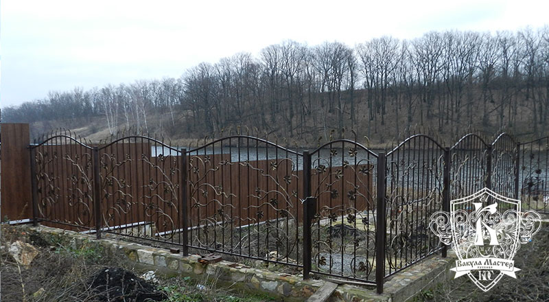 Кованый забор на заказ  в Белгороде 14