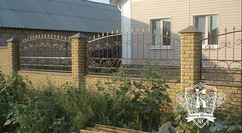 Кованый забор на заказ  в Белгороде 29